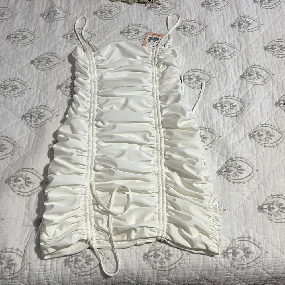 white dress